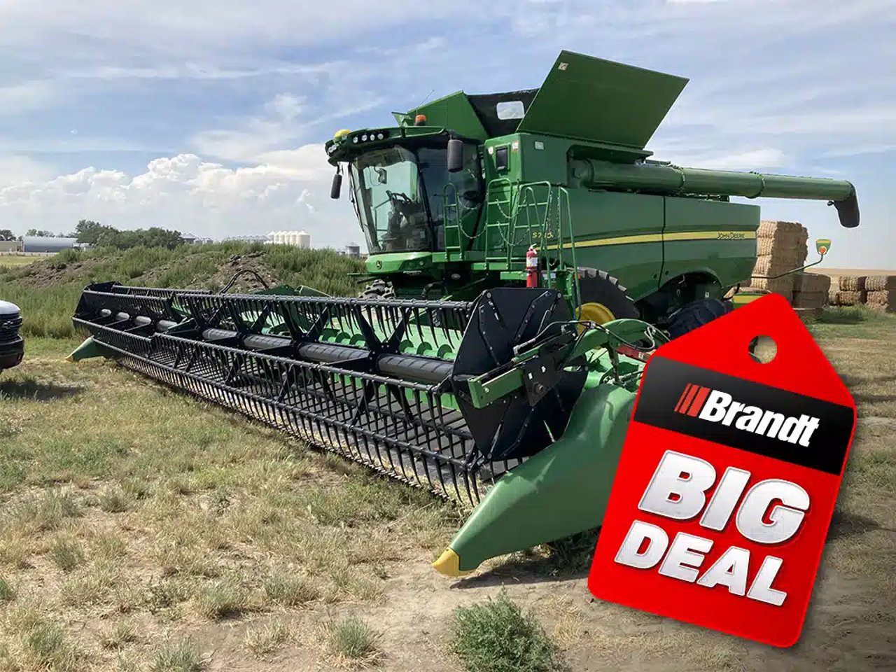 2017 John Deere 640FD Nez - Toile/Tapis