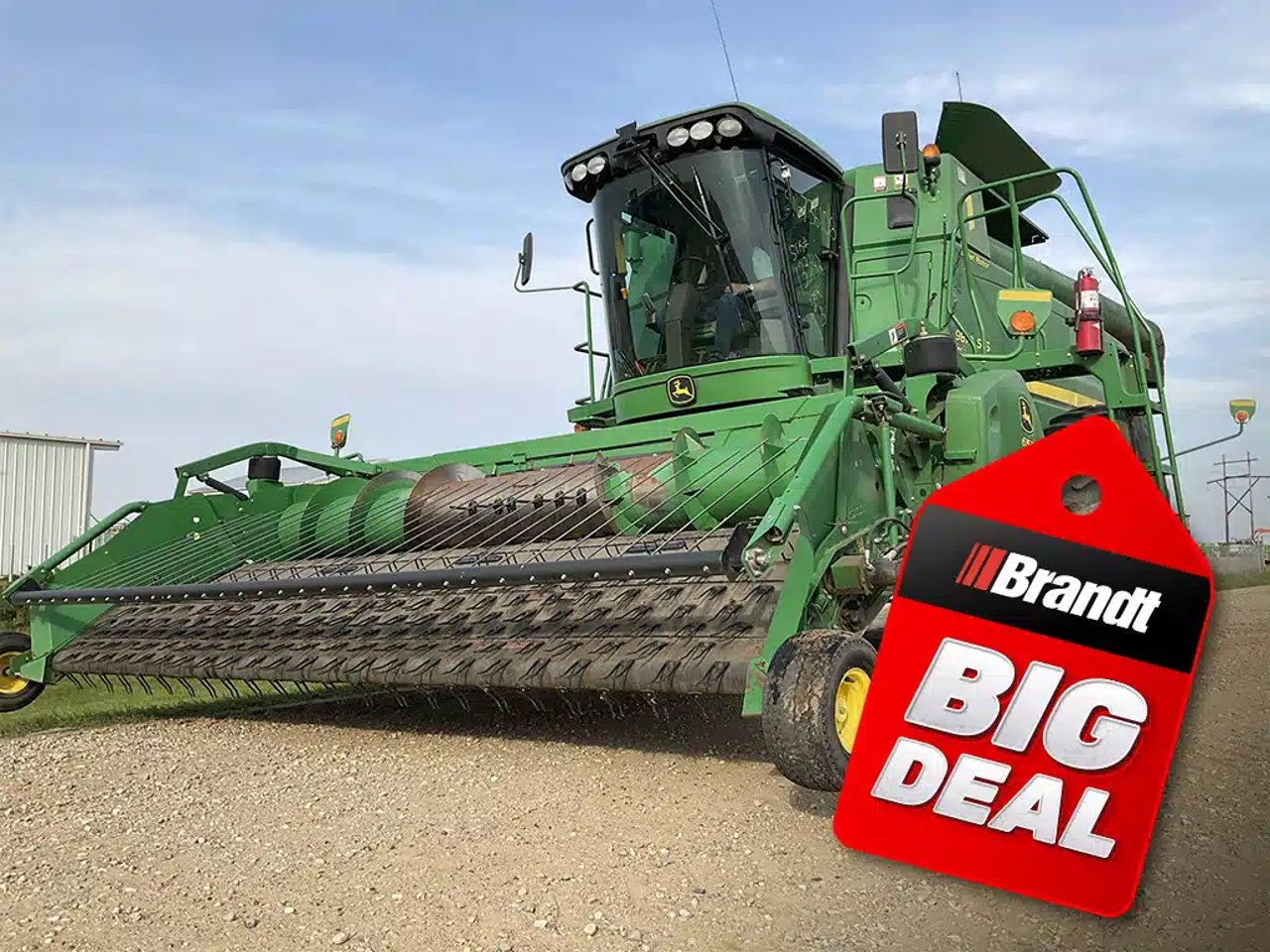 2010 John Deere 9870 STS Batteuse