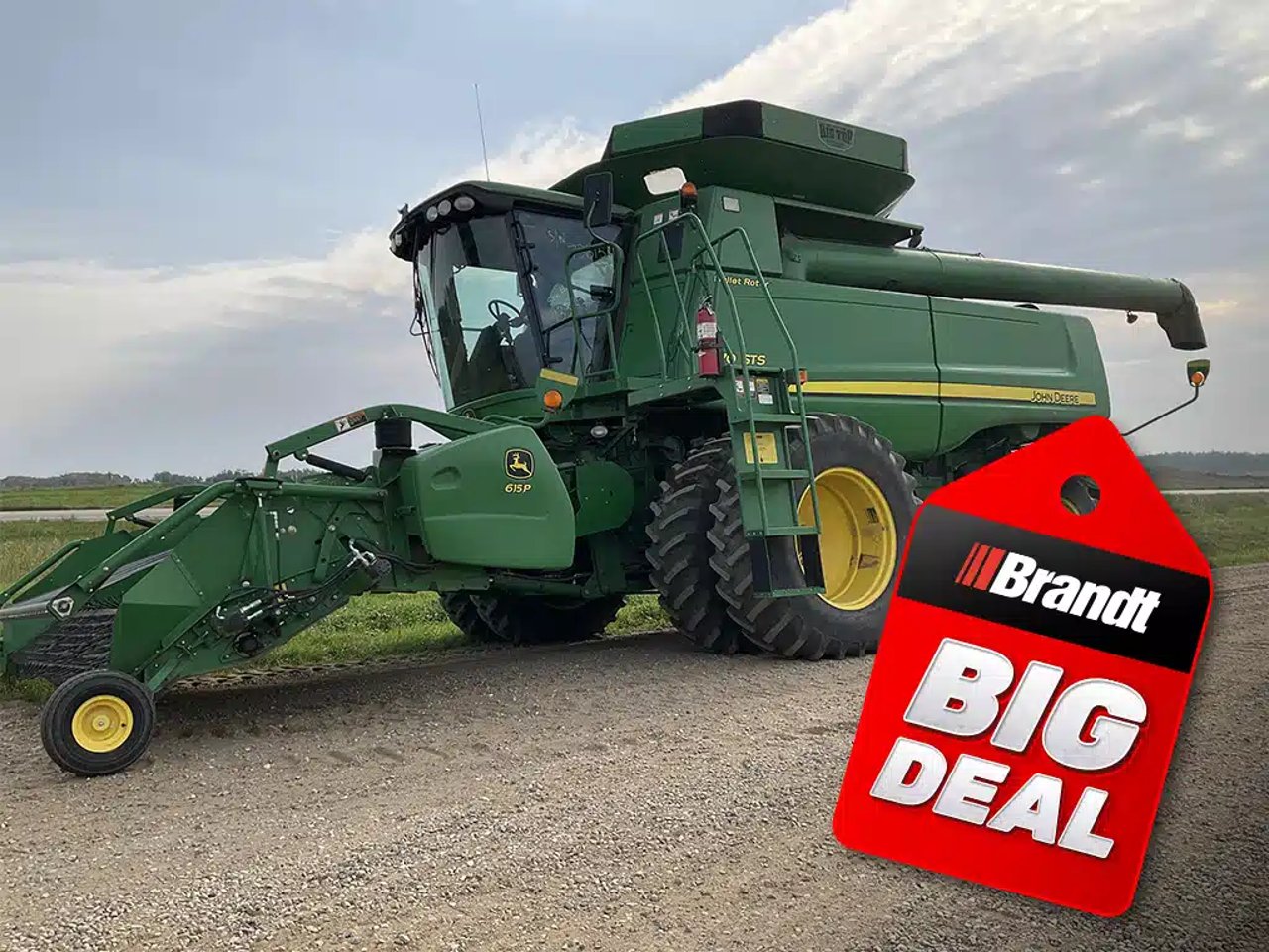 2010 John Deere 9870 STS Batteuse