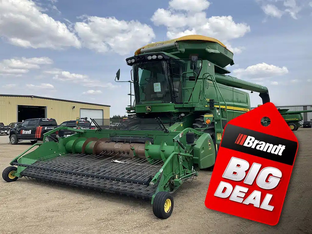 2009 John Deere 9870 STS Batteuse