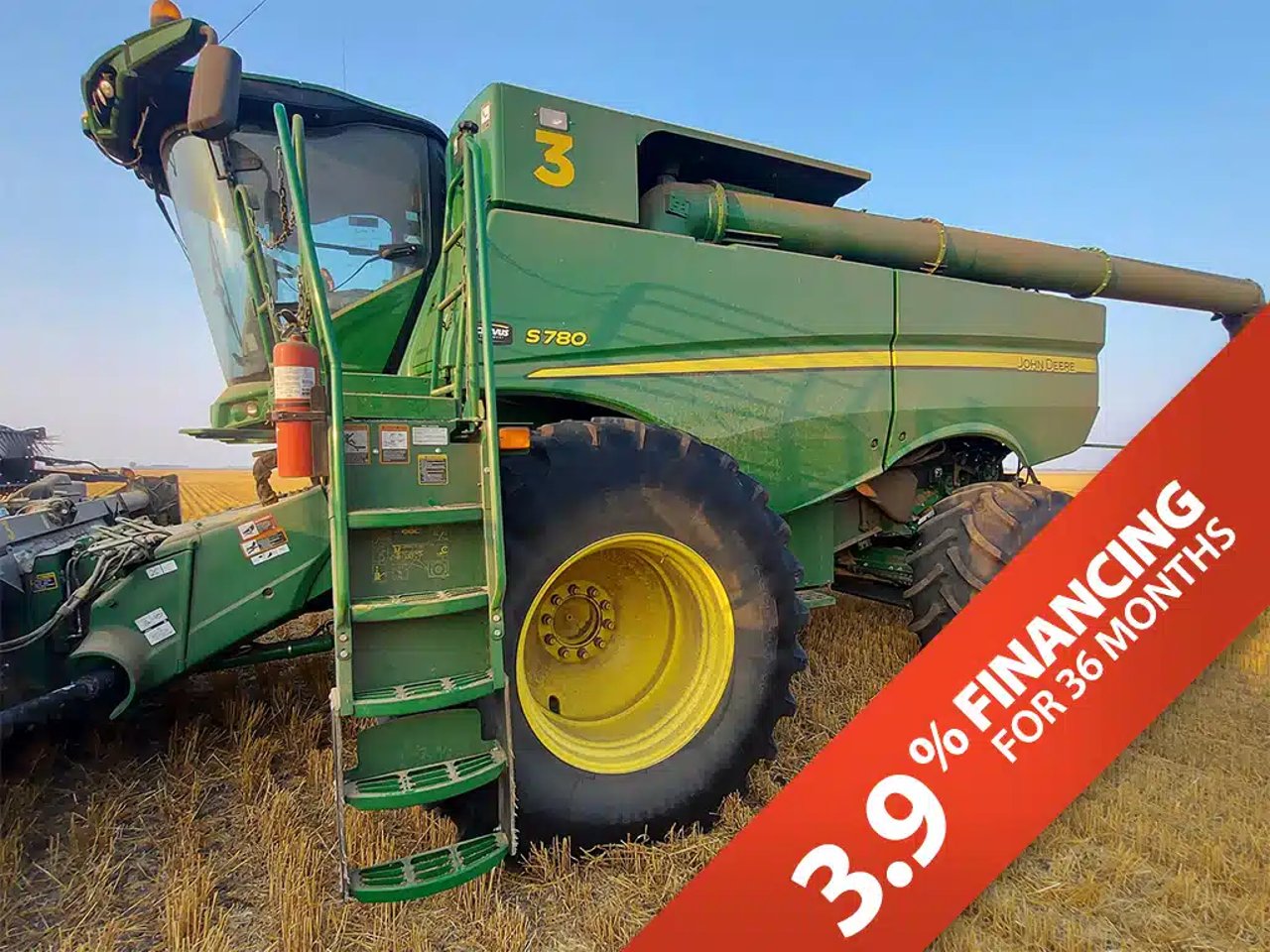2018 John Deere S780 Batteuse