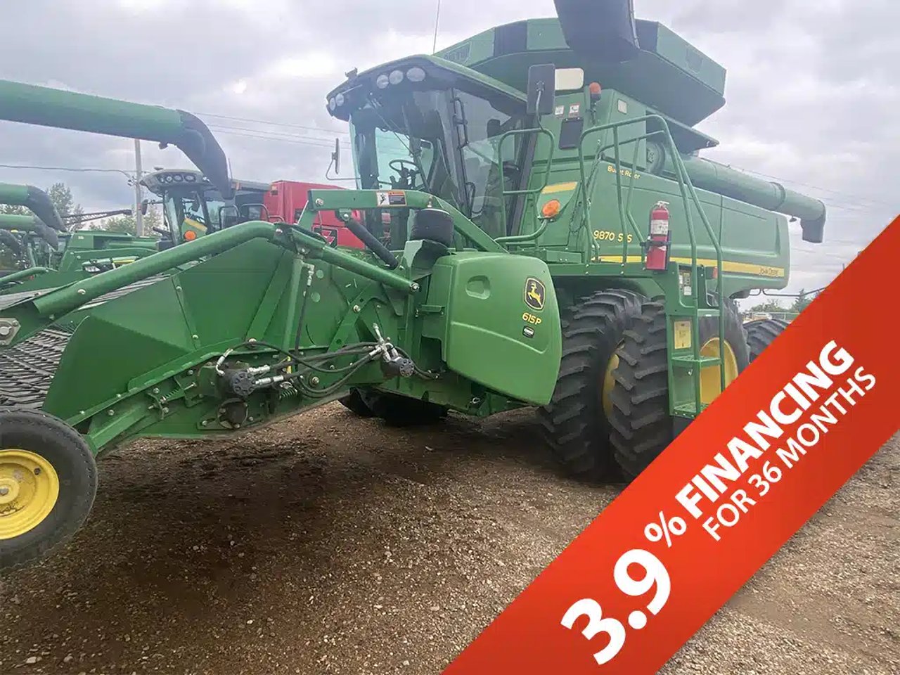 2010 John Deere 9870 STS Batteuse