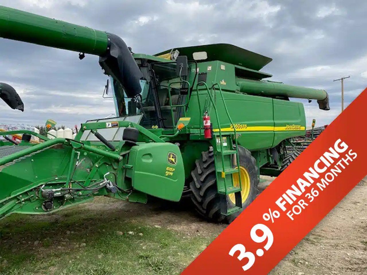 2004 John Deere 9860 STS Batteuse