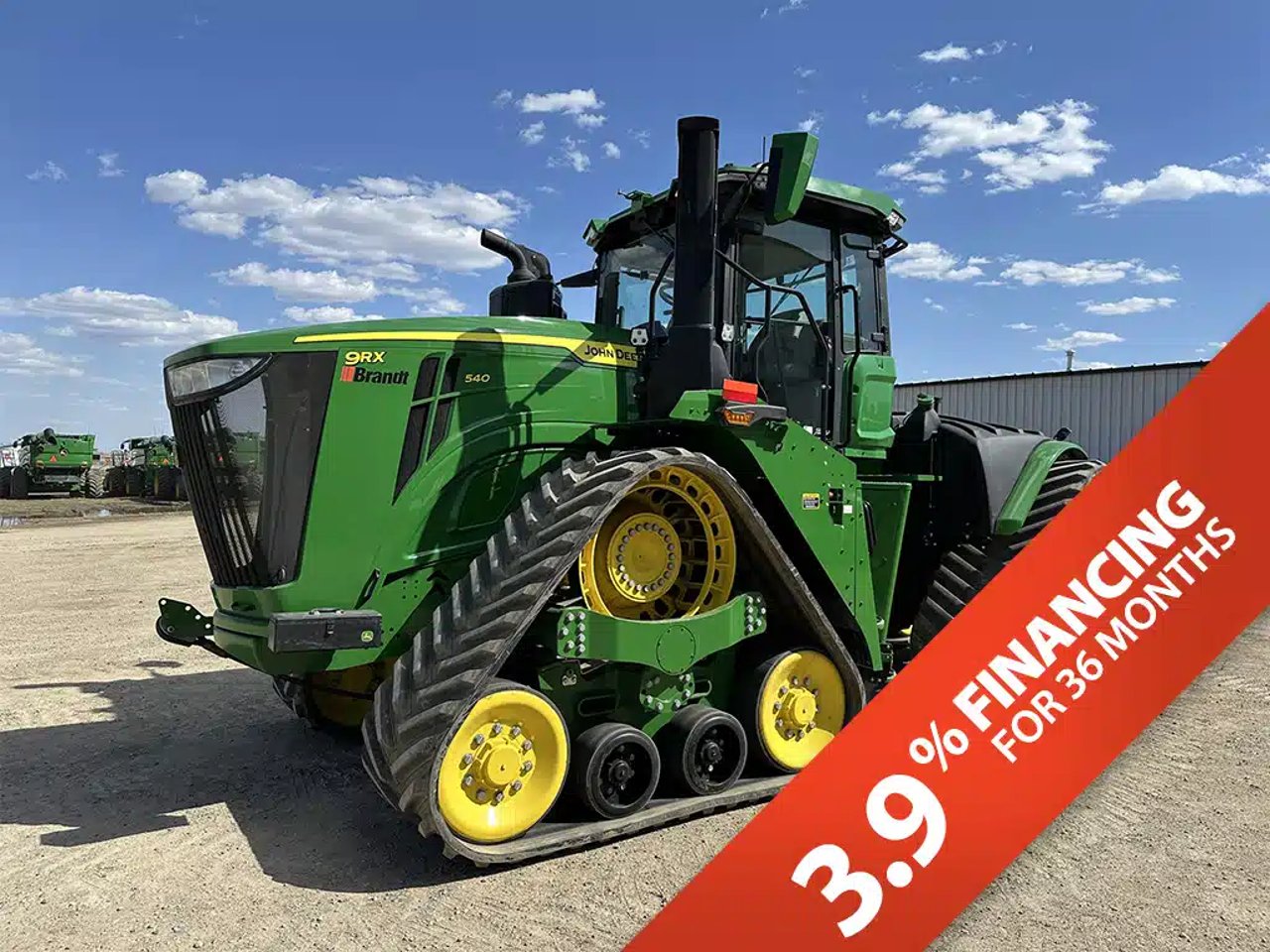 2022 John Deere 9RX 540 Tracteur