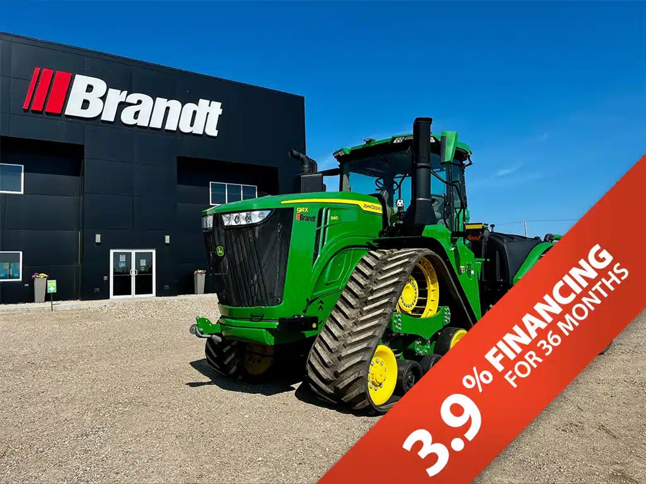 2022 John Deere 9RX 540 Tracteur