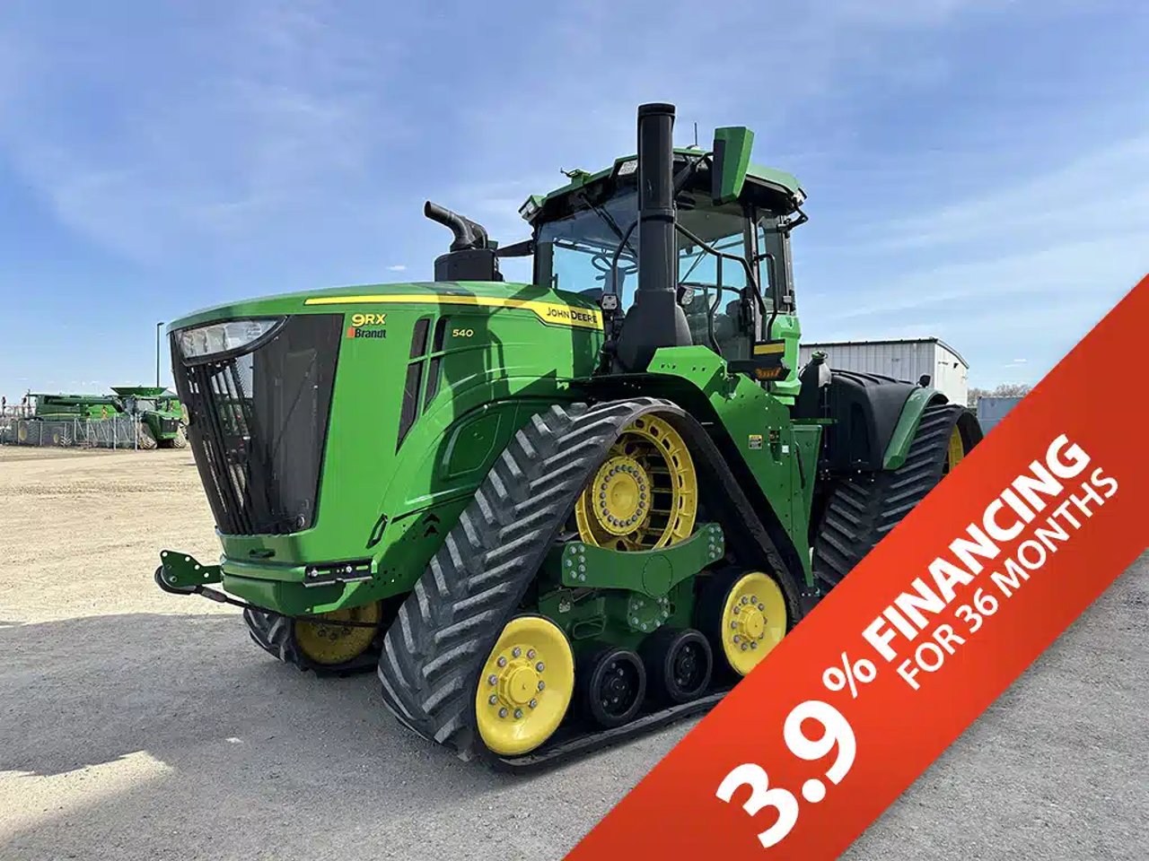 2022 John Deere 9RX 540 Tracteur