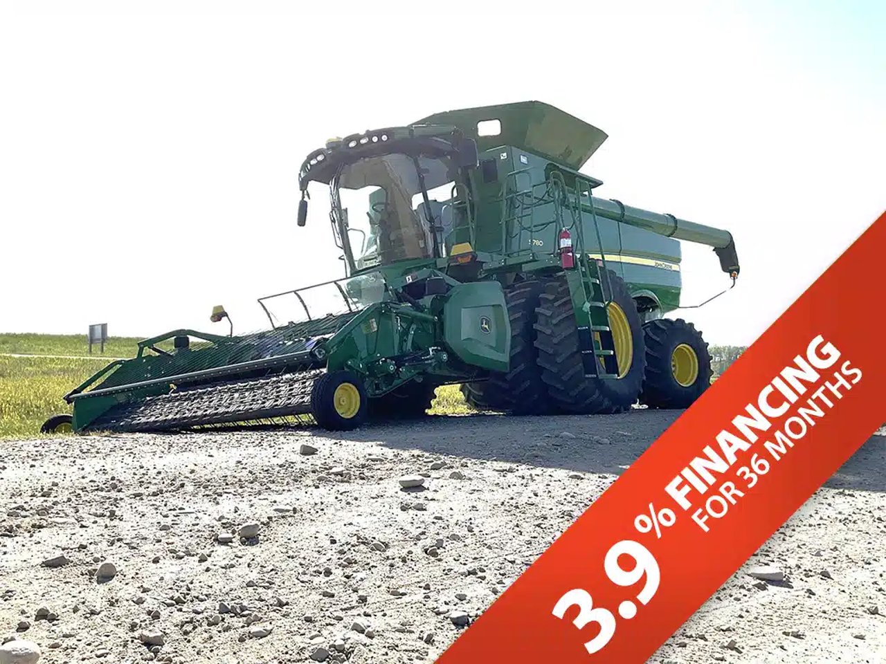 2021 John Deere S780 Batteuse