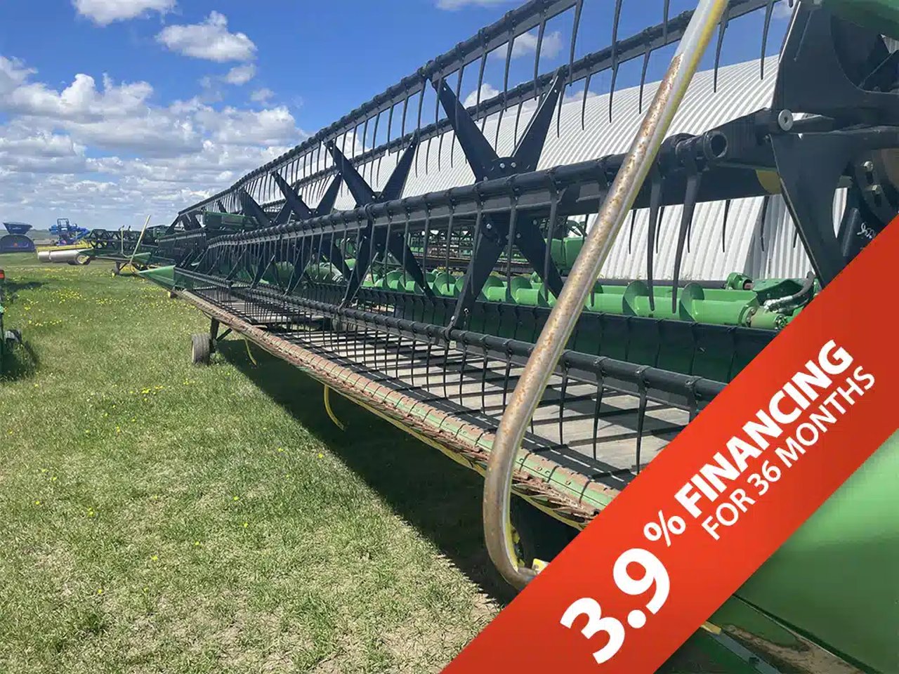 2013 John Deere 640FD Nez - Toile/Tapis