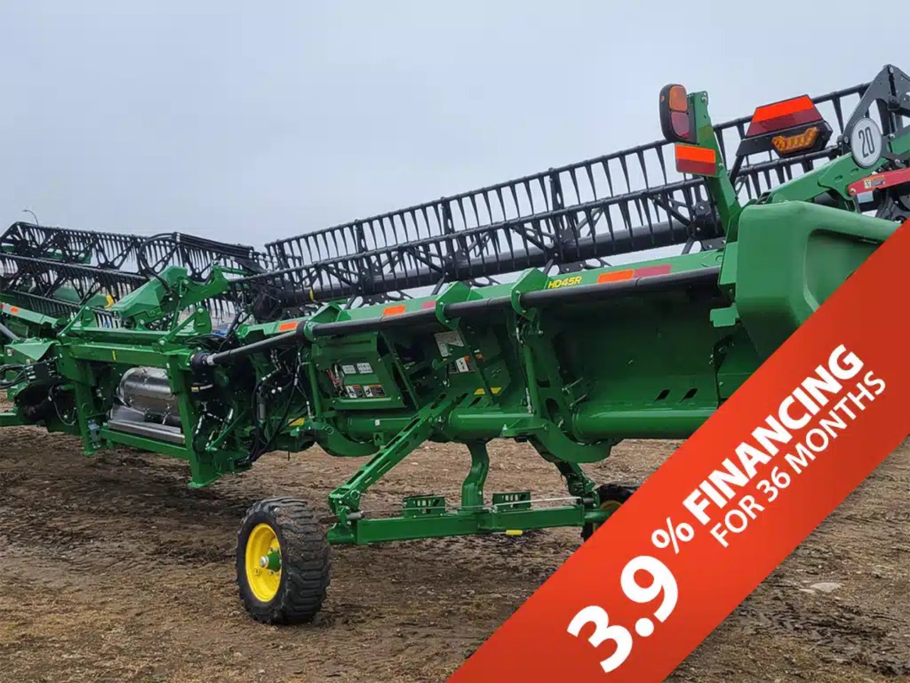 2022 John Deere HD45R Nez - Toile/Tapis