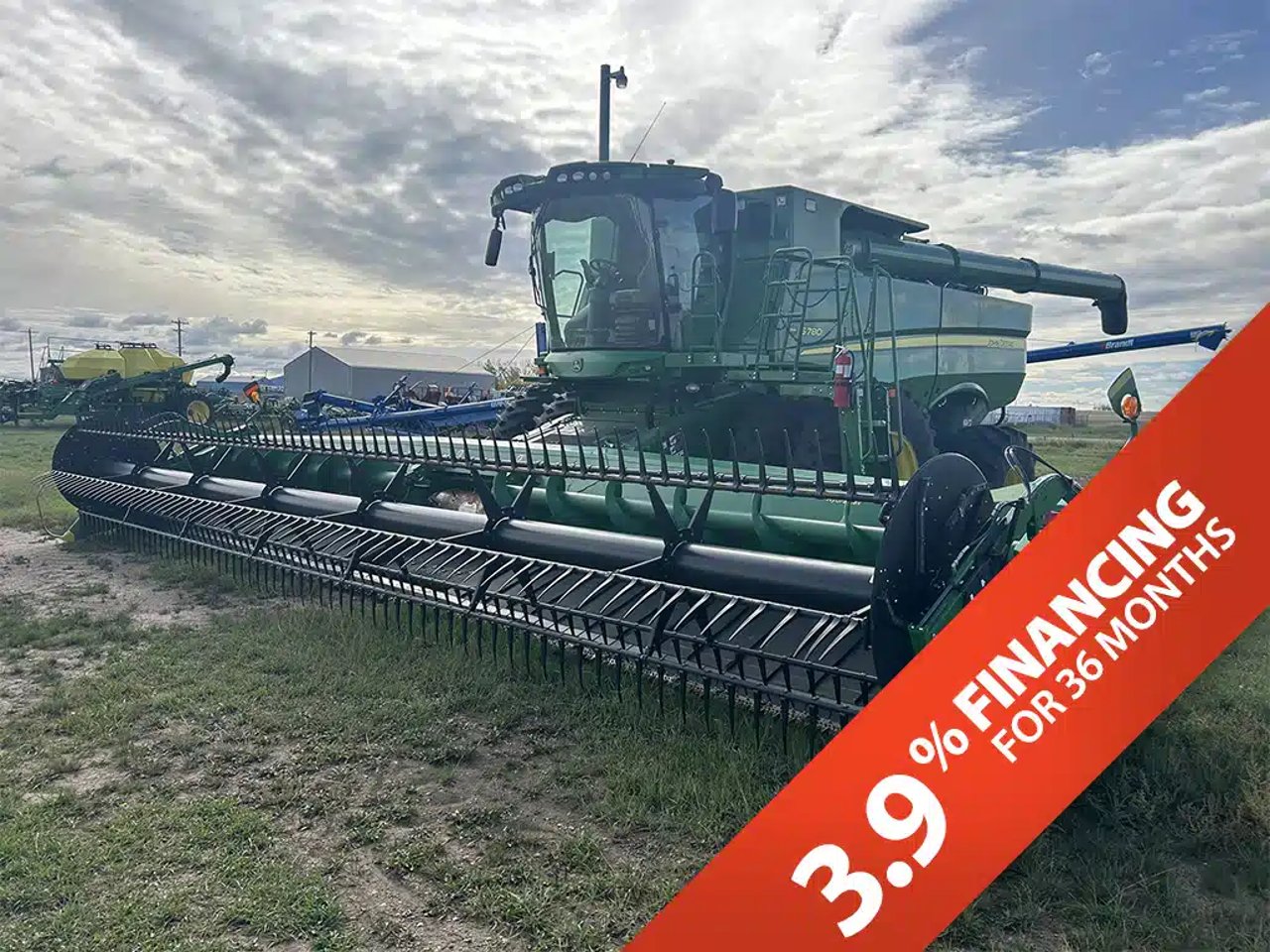 2019 John Deere 735FD Nez - Toile/Tapis