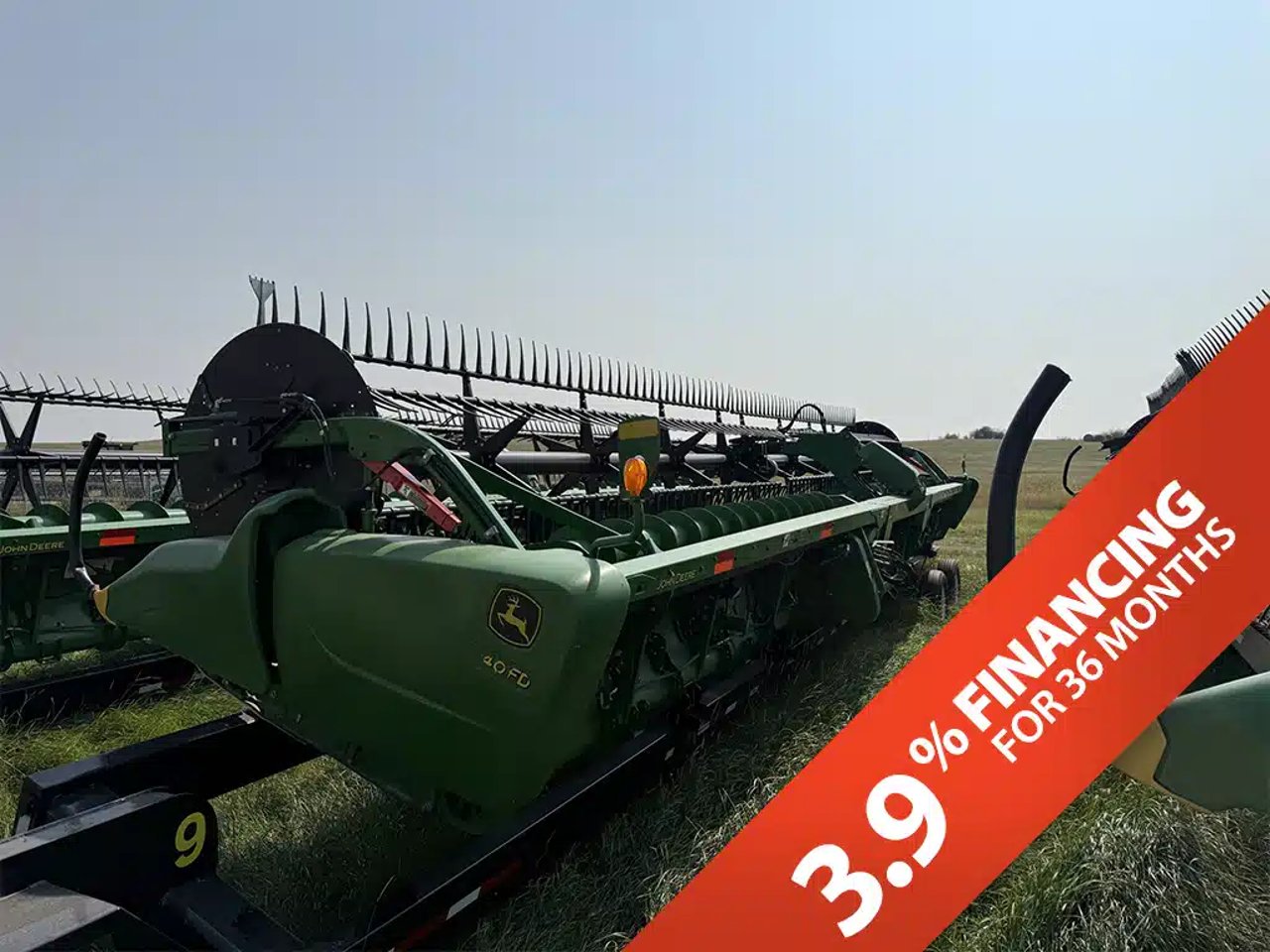 2017 John Deere 640FD Nez - Toile/Tapis