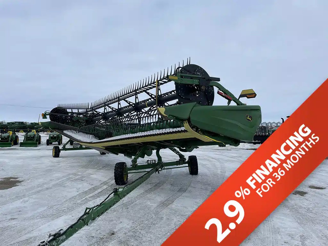 2023 John Deere HD45R Nez - Toile/Tapis