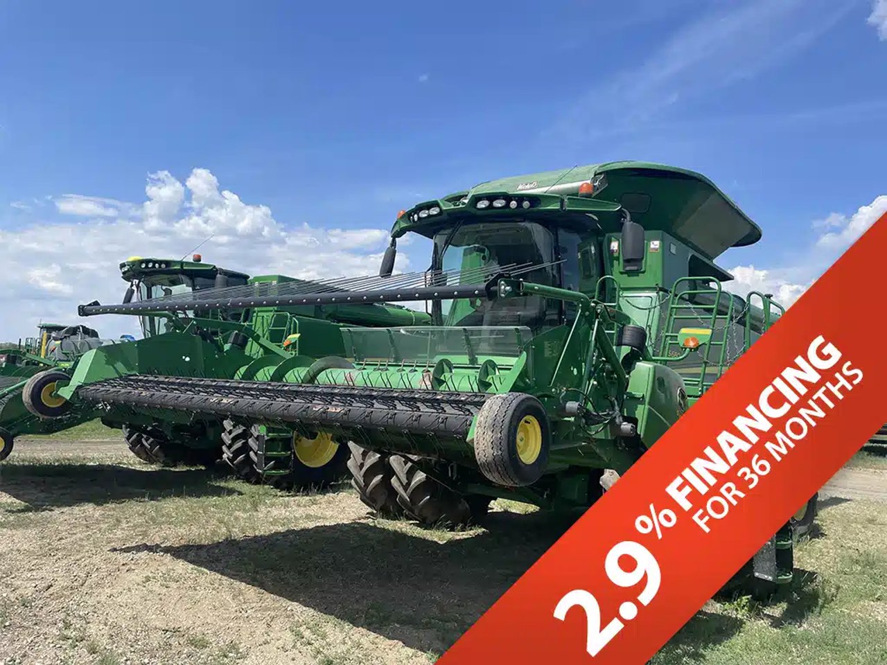 2017 John Deere S680 Batteuse