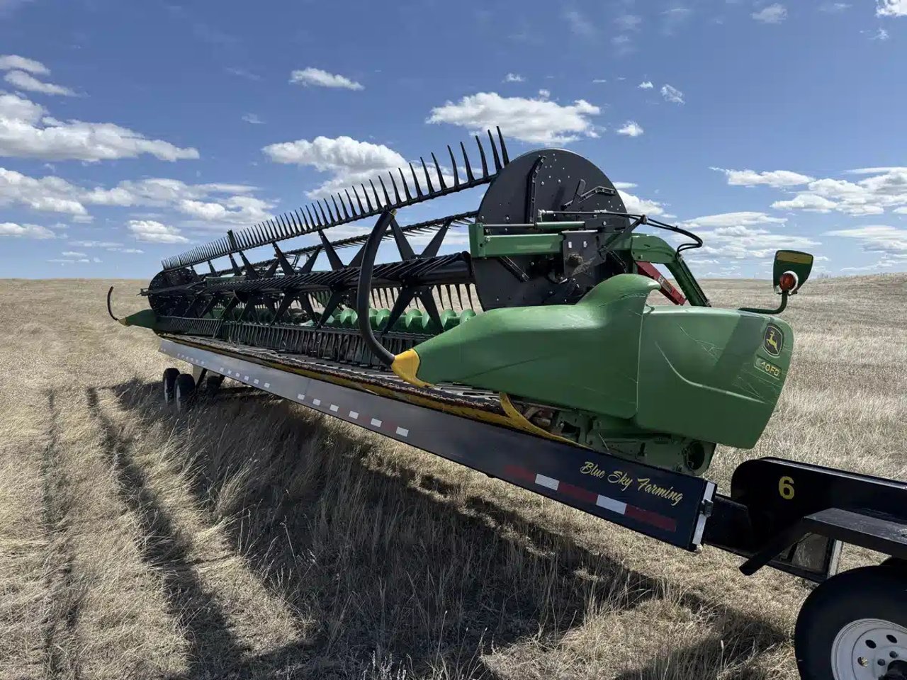 2017 John Deere 640FD Nez - Toile/Tapis