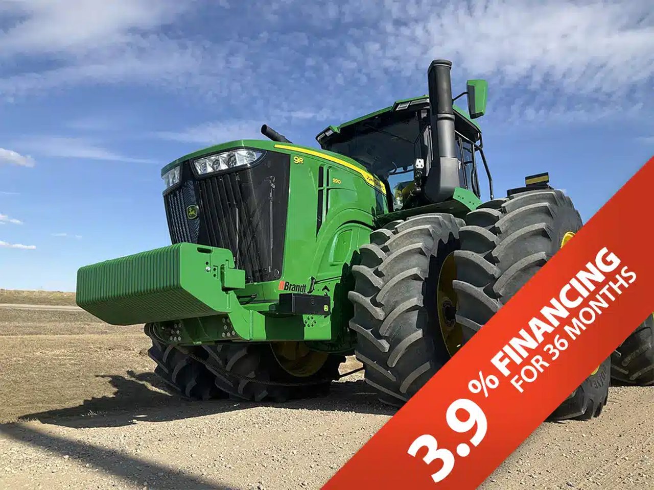 2024 John Deere 9R 590 Tracteur