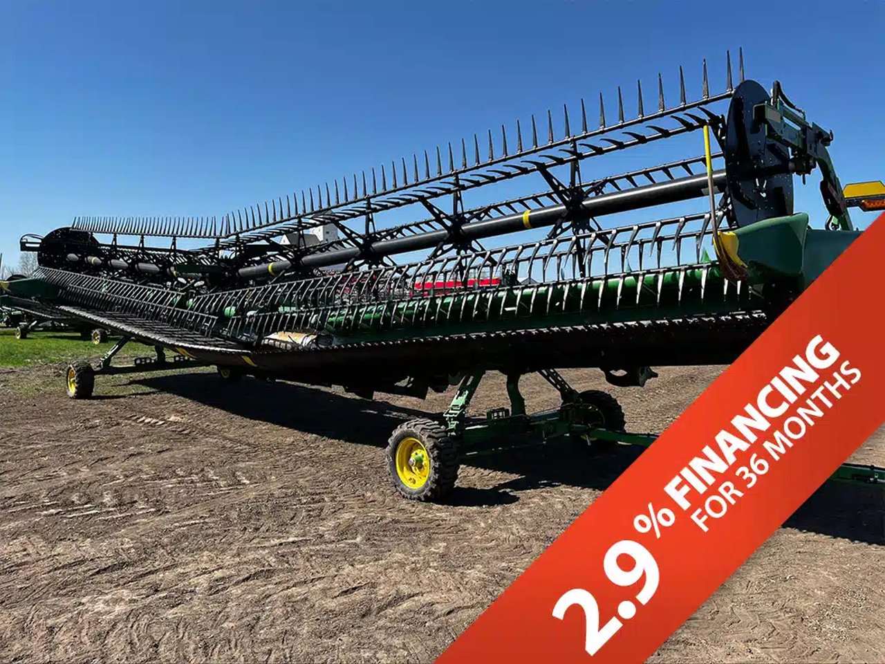 2023 John Deere HD45R Nez - Toile/Tapis
