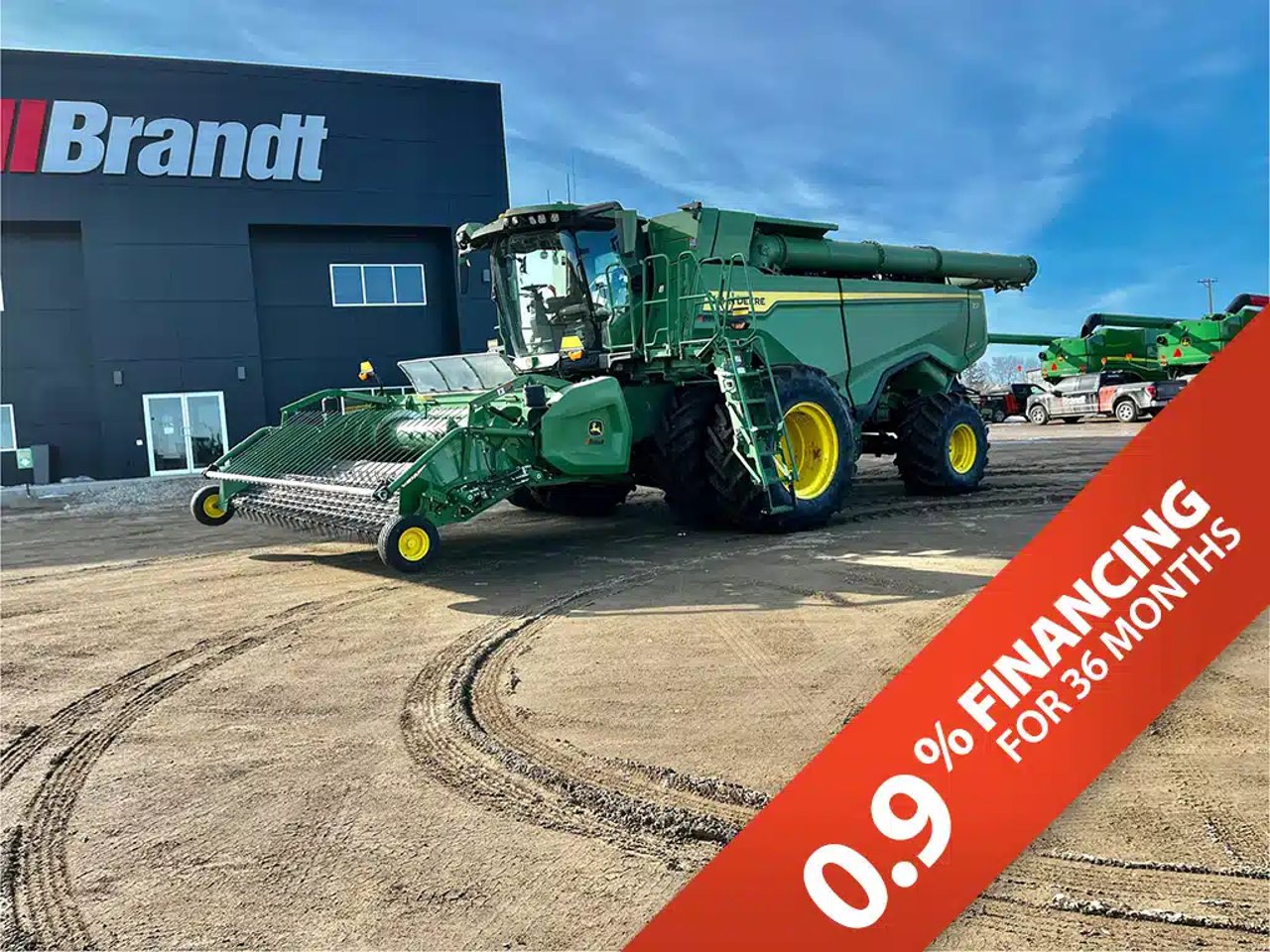 2024 John Deere X9 1100 Batteuse