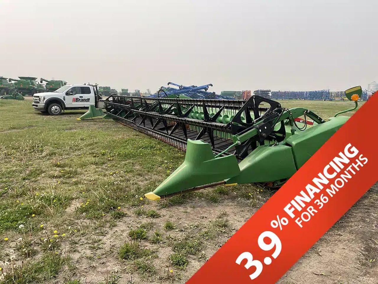 2015 John Deere 640FD Nez - Toile/Tapis
