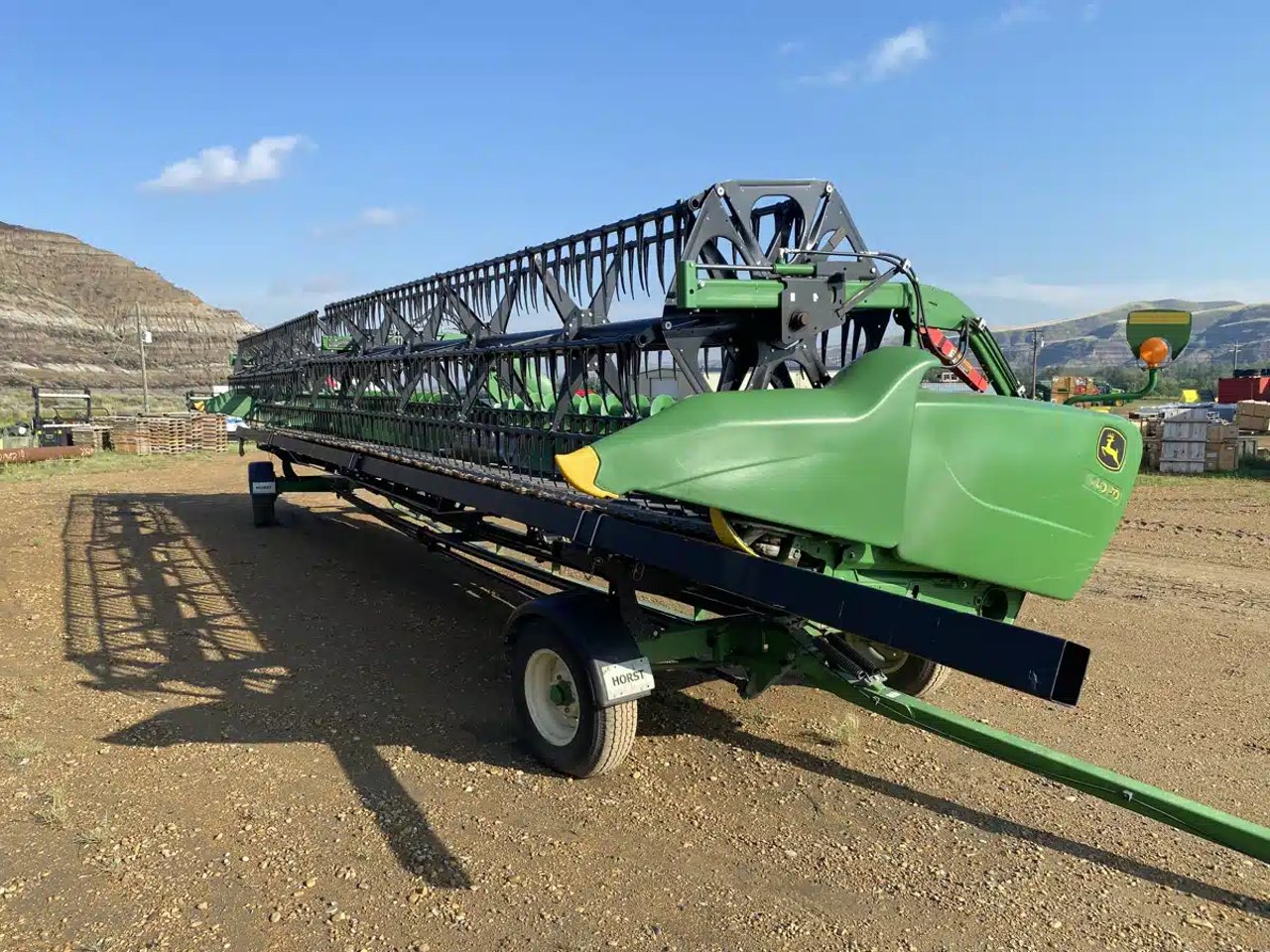 2017 John Deere 640FD Nez - Toile/Tapis