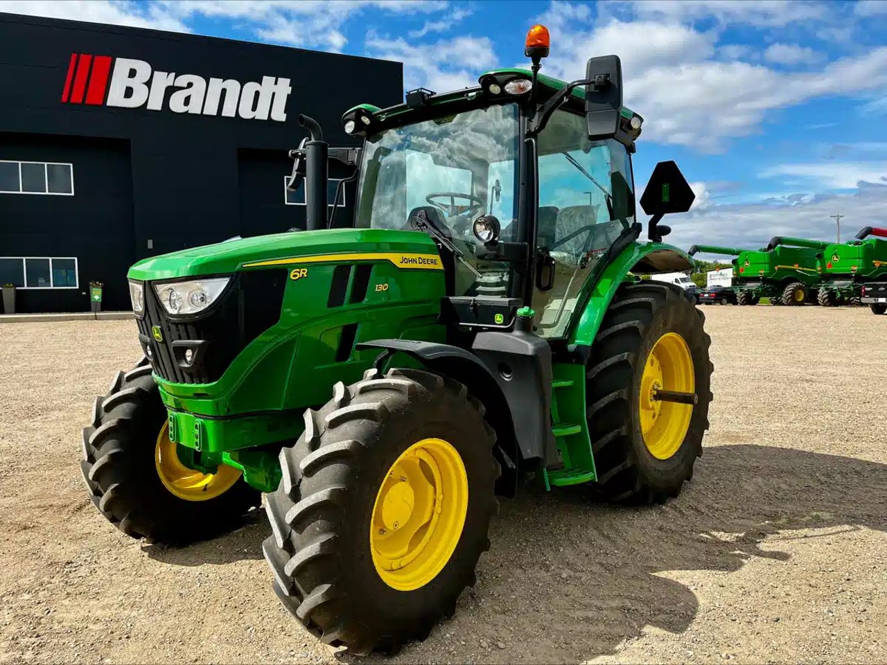 2025 John Deere 6R 130 Tracteur