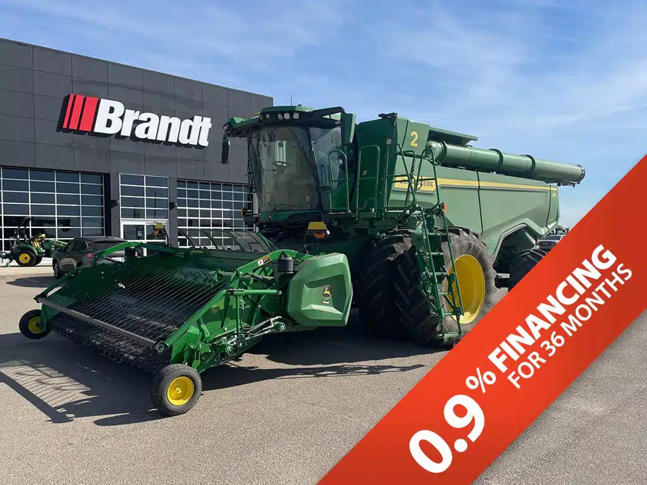2023 John Deere X9 1100 Batteuse