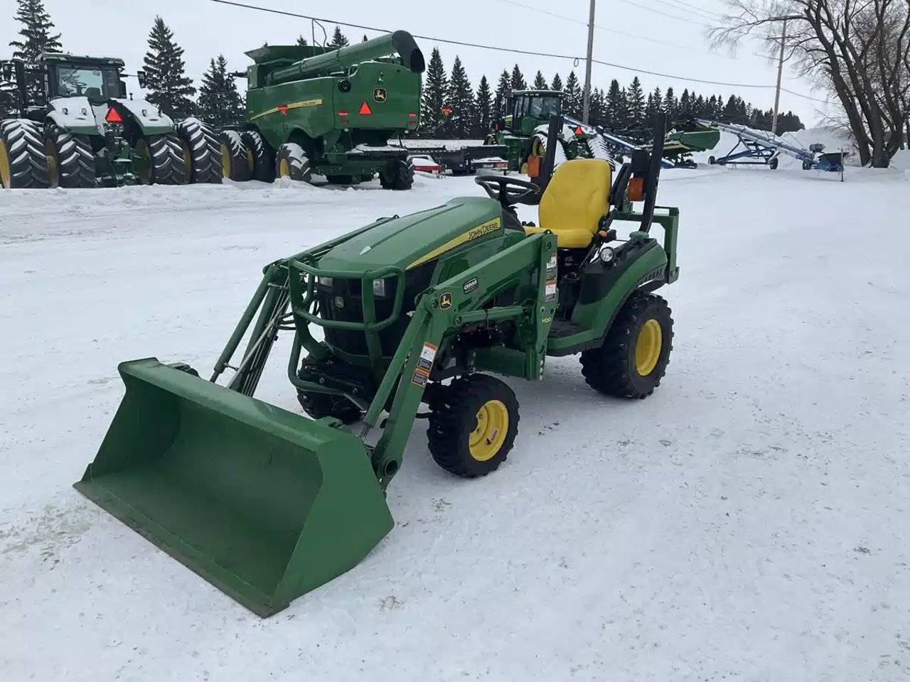 2016 John Deere 1025R Tracteur