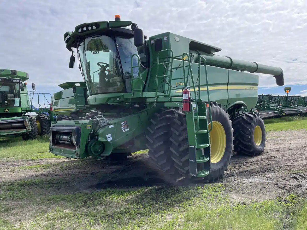 2018 John Deere S780 Batteuse