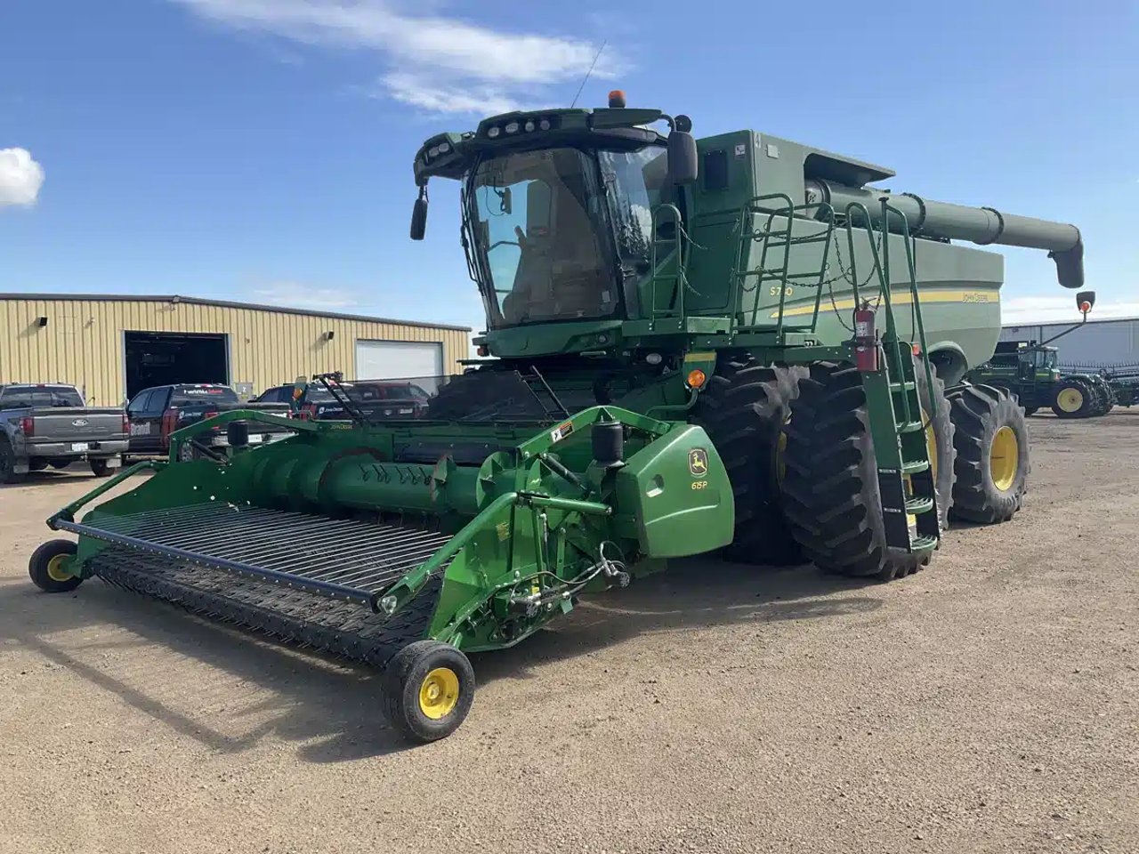2018 John Deere S780 Batteuse