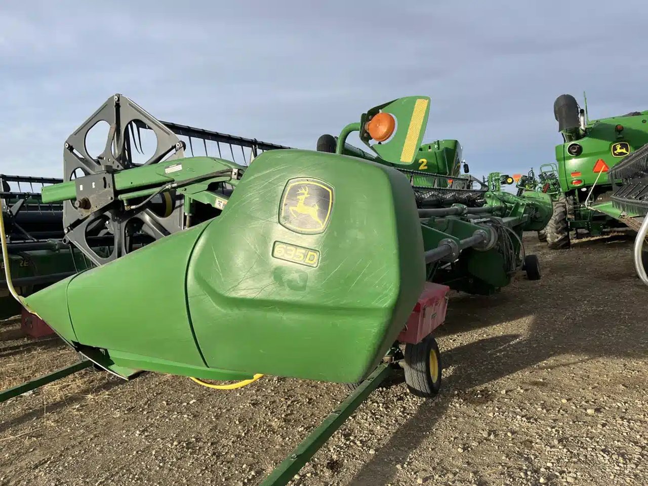 2013 John Deere 635D Nez - Toile/Tapis