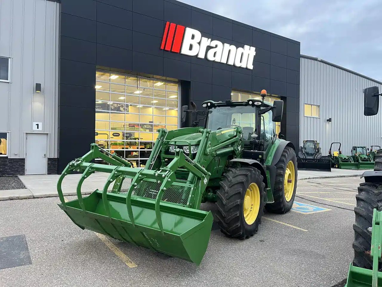 2021 John Deere 6155R Tracteur