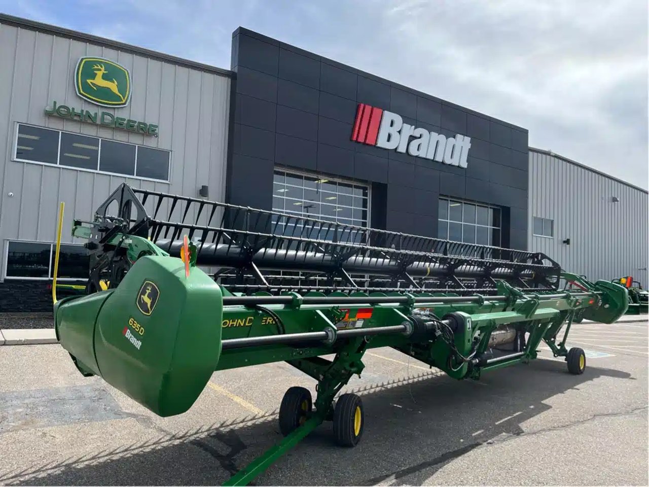 2015 John Deere 635D Nez - Toile/Tapis