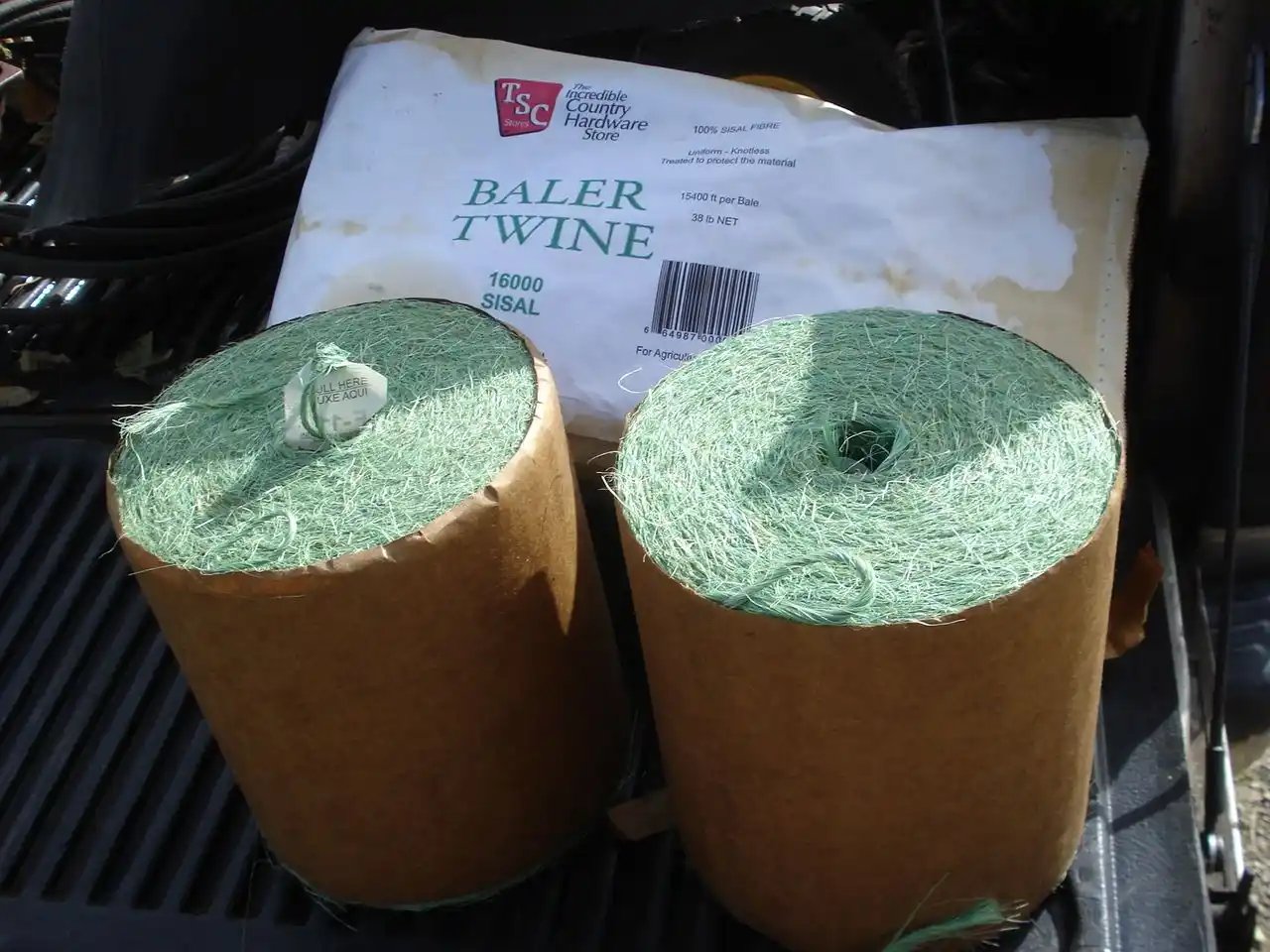 Baler Twine pièces - neuves et usagées