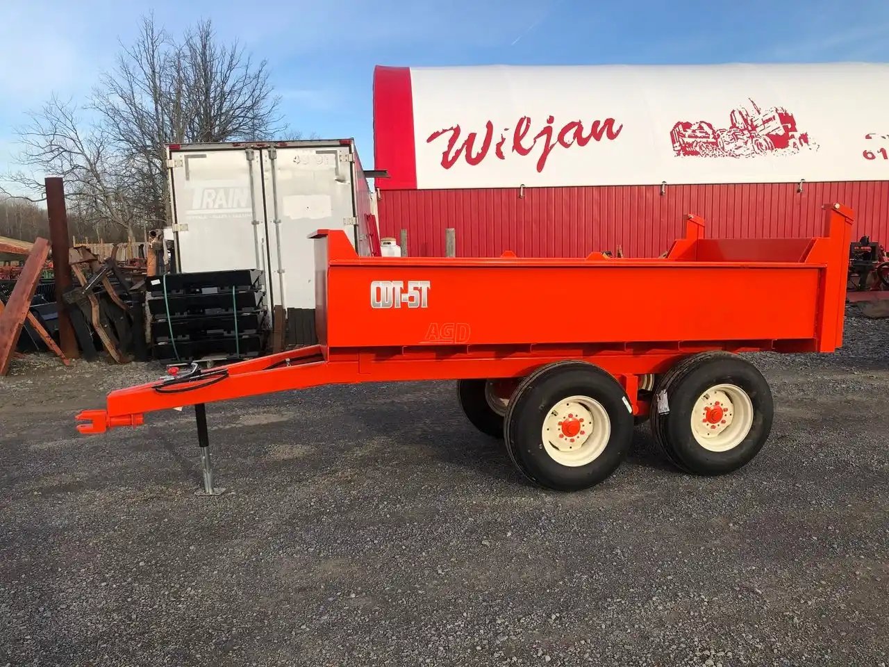 Creekbank Welding CDT-5T Remorque - Benne