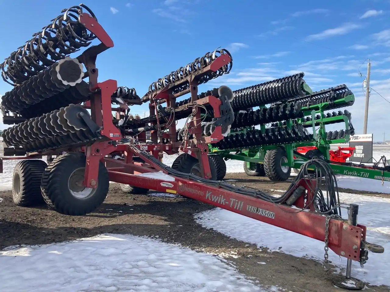2022 Norwood KWIK-TILL HSD3500 Disque Rotatif à Grande Vitesse