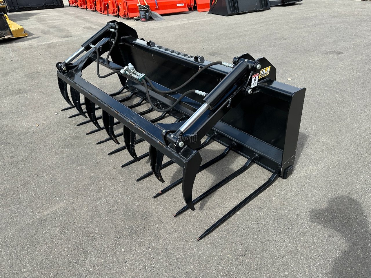 HLA Attachments MFE84GRS72 Fourche à fumier
