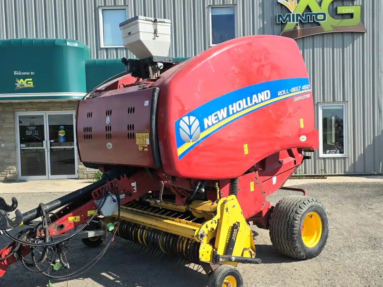 2016 New Holland ROLL-BELT 450 Presse à Balle Ronde