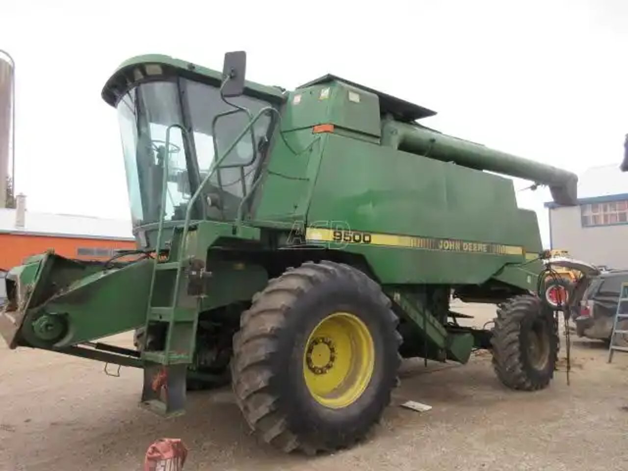 1991 John Deere 9500 Batteuse