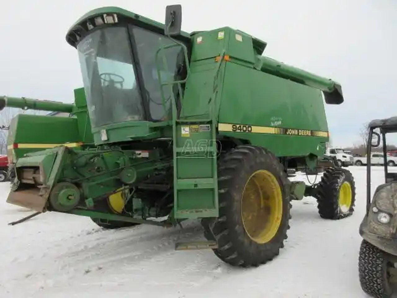 1989 John Deere 9400 Batteuse