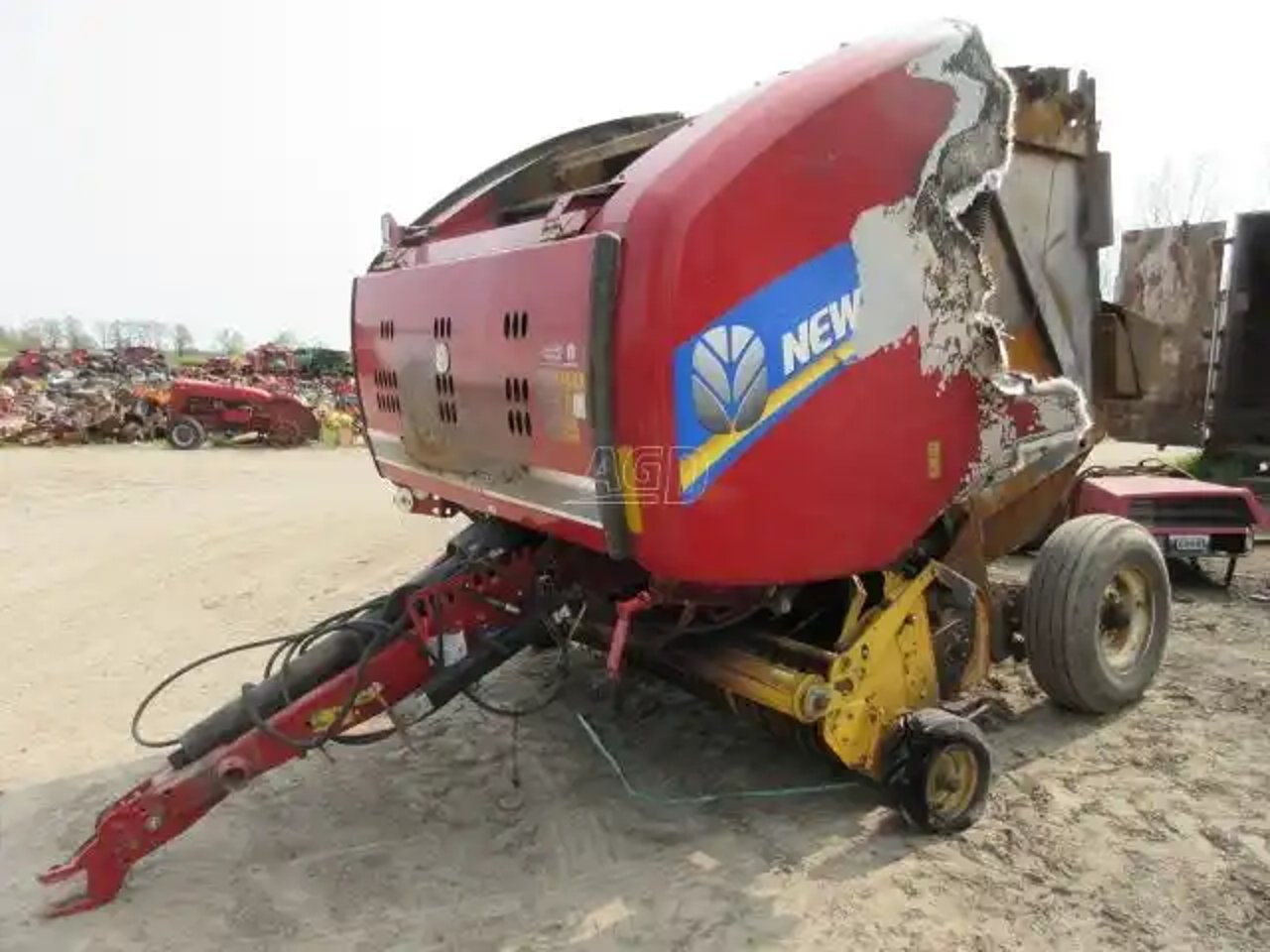 2015 New Holland ROLL-BELT 450 Presse à Balle Ronde