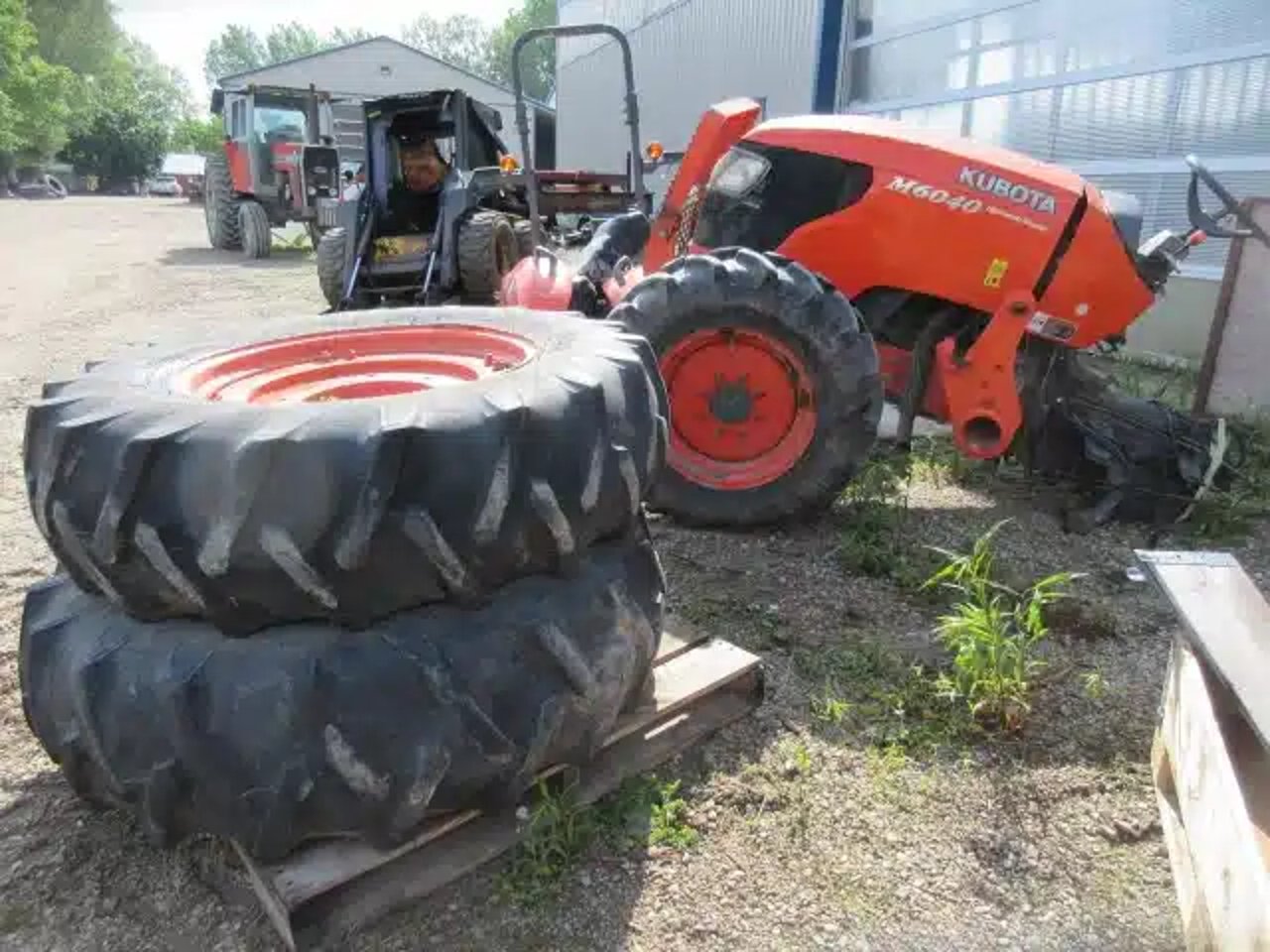 Kubota M6040 Tracteur