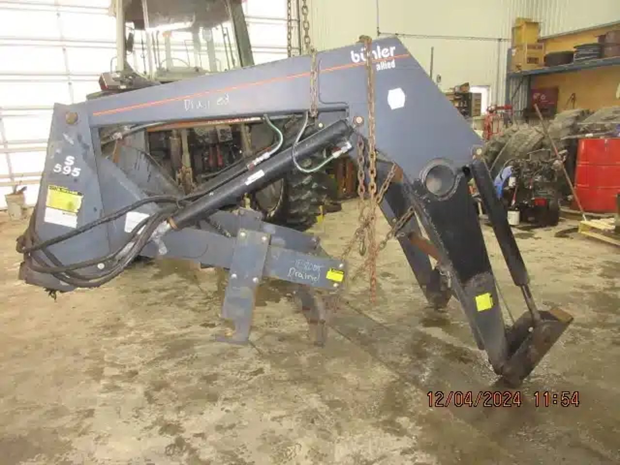 Buhler Allied S595 chargeur frontal