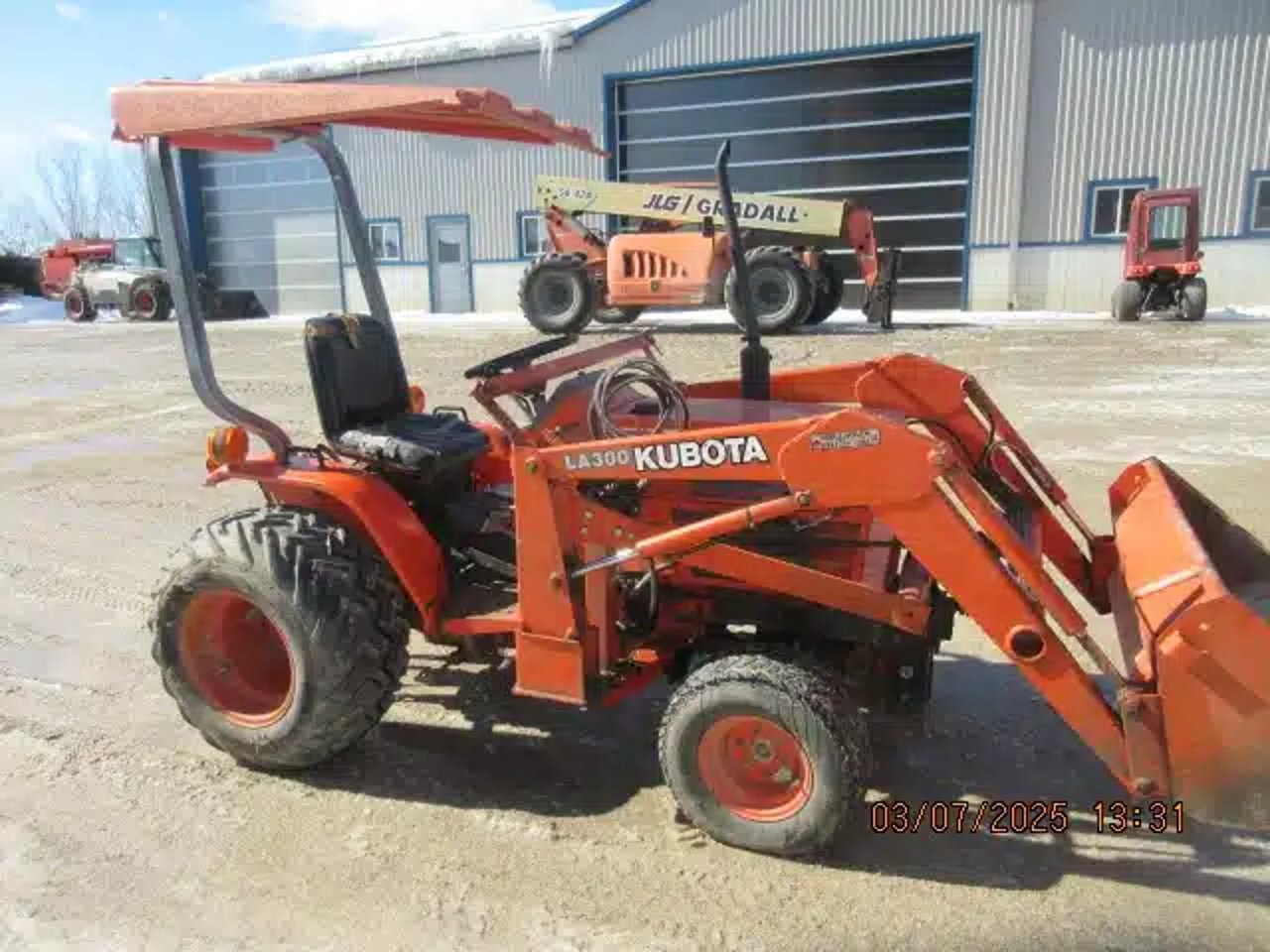 1992 Kubota B1750 Tracteur