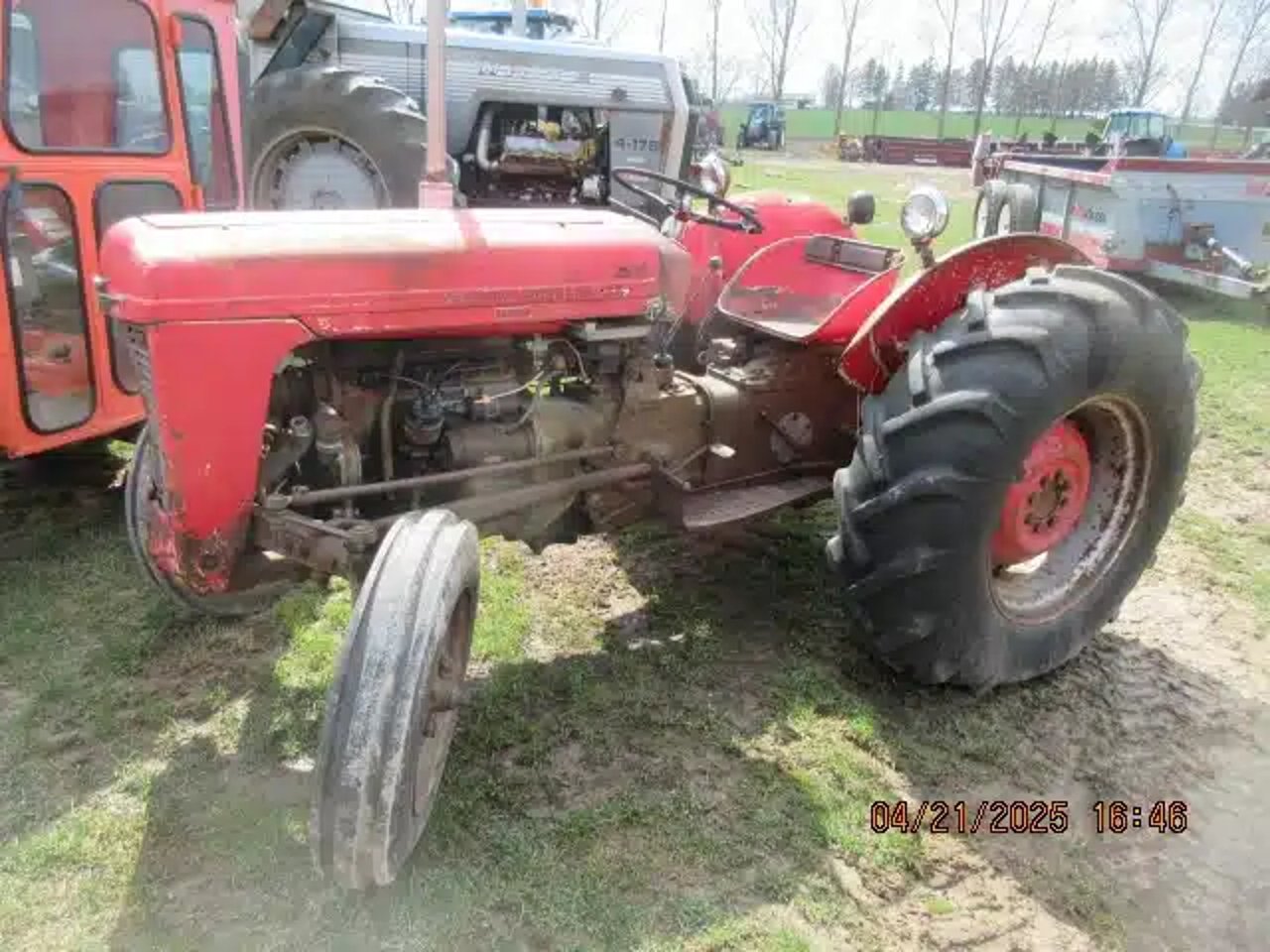 1963 Massey Ferguson 35 Tracteur