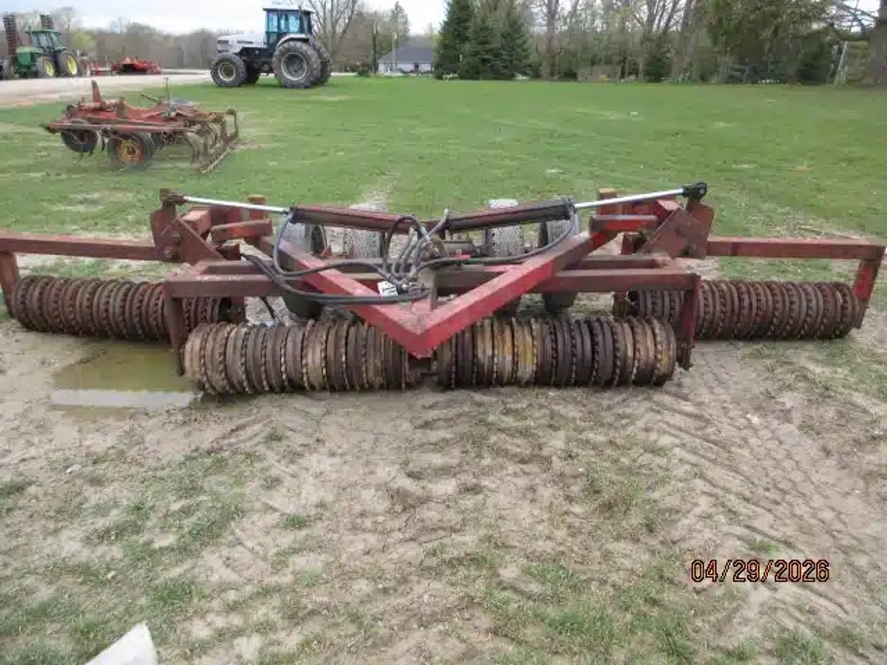 Home Built 16FT Rouleau émotteur'