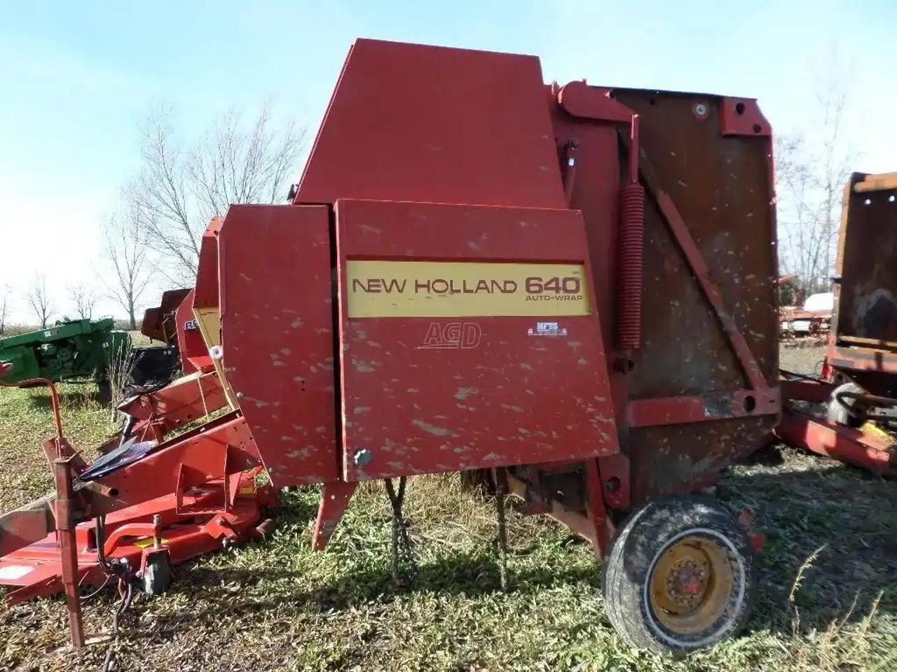 New Holland 640 Presse à Balle Ronde