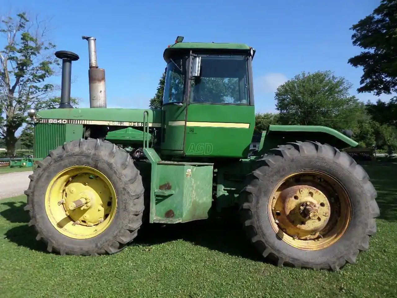 John Deere 8640 Tracteur