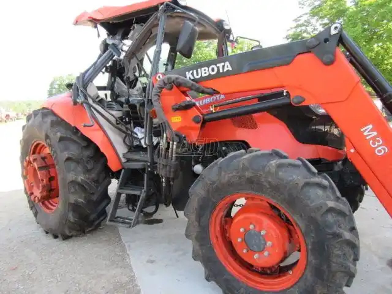 2012 Kubota M9960 Tracteur