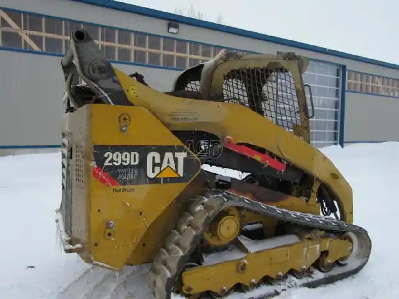 Caterpillar 299D chargeuse à direction à glissement