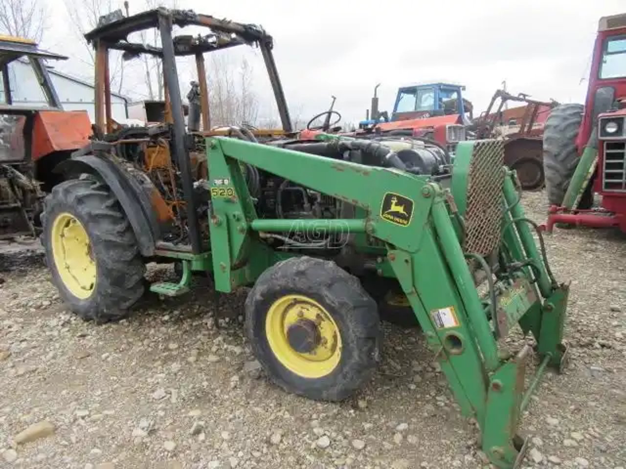 John Deere 5500N Tracteur