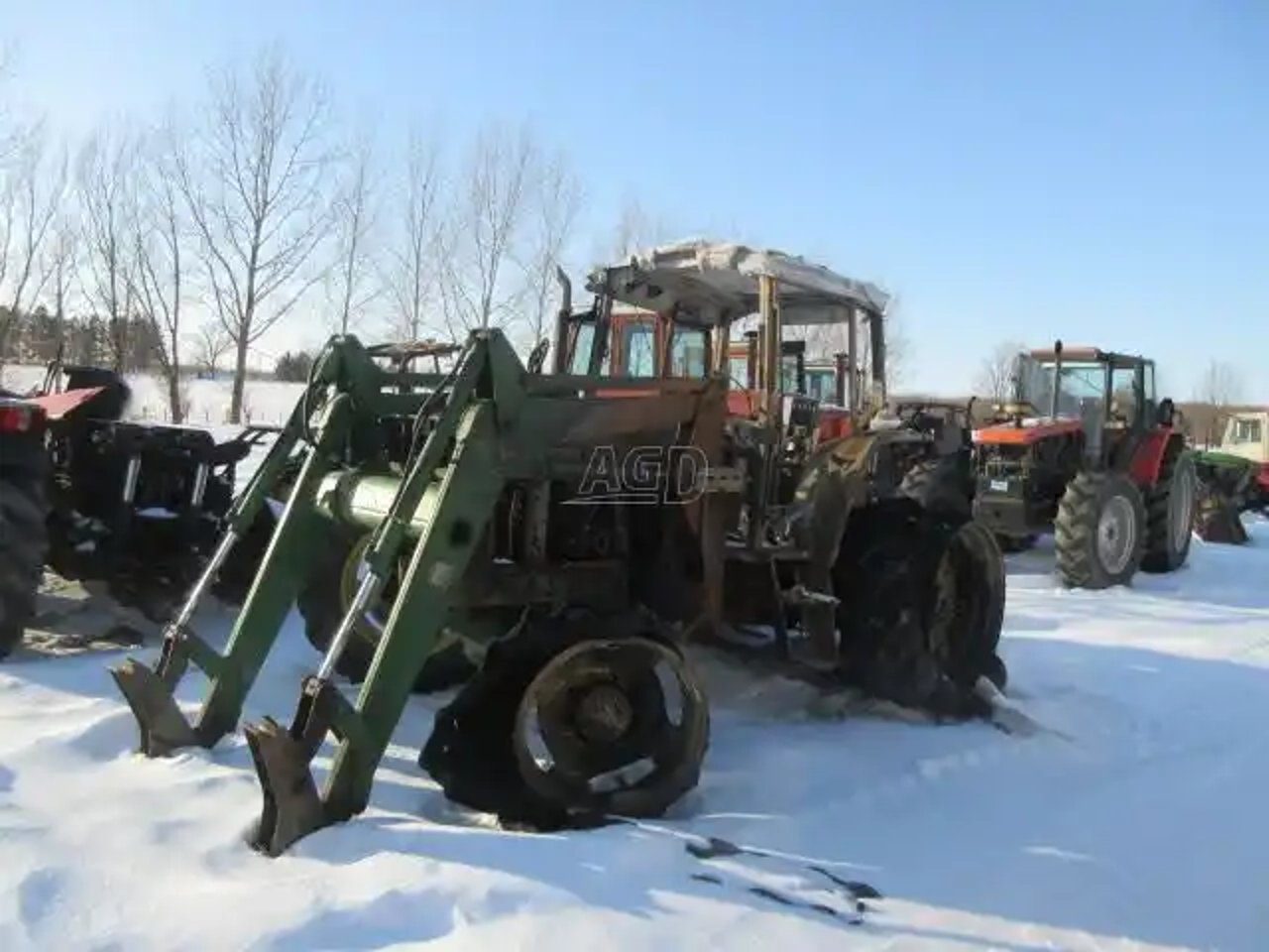 1993 John Deere 6400 Tracteur